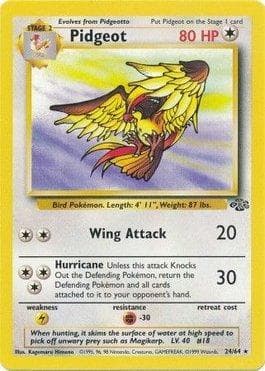 Carta Pidgeot (24/64) do set Selva — Pokémon TCG | Bynx