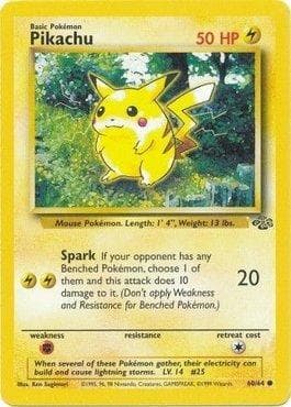 Pikachu (60/64) — Selva