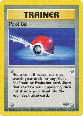 Carta Poké Ball (64/64) do set Selva — Pokémon TCG | Bynx