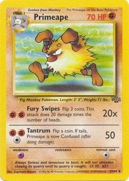 Carta Primeape (43/64) do set Selva — Pokémon TCG | Bynx
