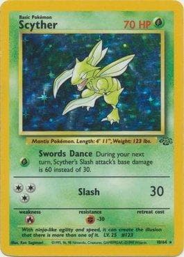 Carta Scyther (10/64) do set Selva — Pokémon TCG | Bynx