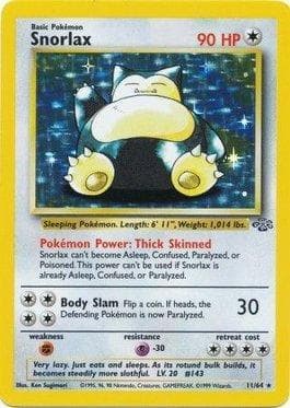 Carta Snorlax (11/64) do set Selva — Pokémon TCG | Bynx