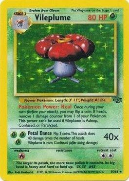 Carta Vileplume (15/64) do set Selva — Pokémon TCG | Bynx