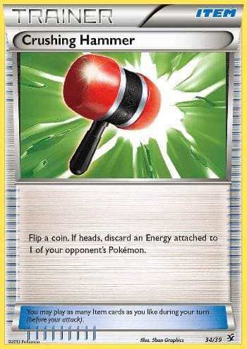 Carta Crushing Hammer do set Conjunto para Iniciantes Kalos — Pokémon TCG | Bynx