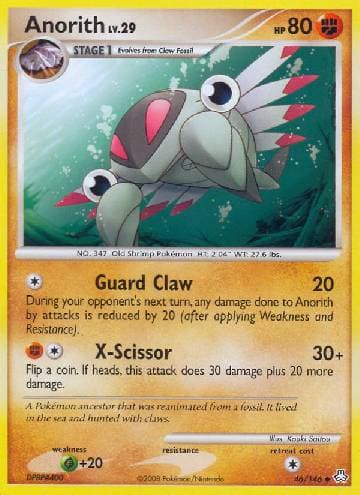 Carta Anorith (46/146) do set Legends Awakened — Pokémon TCG | Bynx