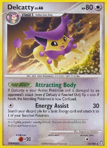 Carta Delcatty (23/146) do set Legends Awakened — Pokémon TCG | Bynx