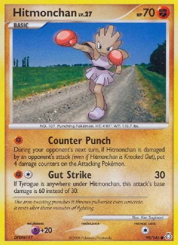 Carta Hitmonchan (99/146) do set Legends Awakened — Pokémon TCG | Bynx