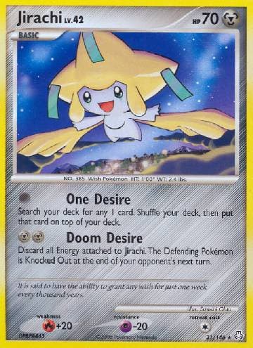 Carta Jirachi (31/146) do set Legends Awakened — Pokémon TCG | Bynx
