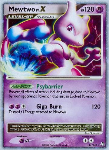 Mewtwo LV.X (144/146) — Legends Awakened