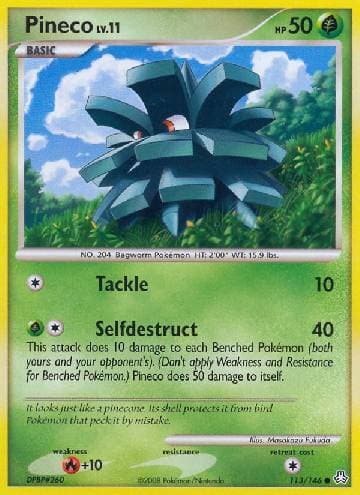 Carta Pineco (113/146) do set Legends Awakened — Pokémon TCG | Bynx