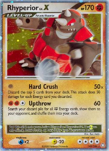Rhyperior LV.X (145/146) — Legends Awakened