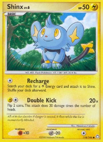 Carta Shinx (118/146) do set Legends Awakened — Pokémon TCG | Bynx