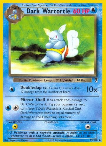 Carta Dark Wartortle (39/110) do set Legendary Collection — Pokémon TCG | Bynx