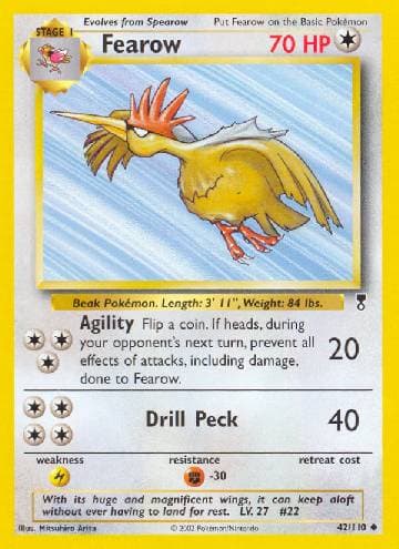 Carta Fearow (42/110) do set Legendary Collection — Pokémon TCG | Bynx