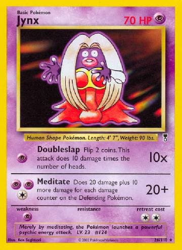 Carta Jynx (26/110) do set Legendary Collection — Pokémon TCG | Bynx