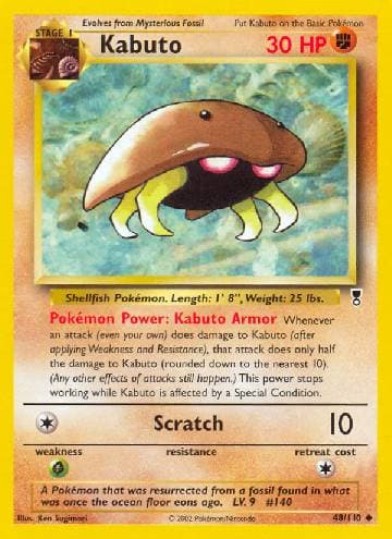 Carta Kabuto (48/110) do set Legendary Collection — Pokémon TCG | Bynx