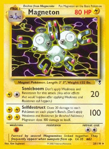 Magneton (28/110) — Legendary Collection
