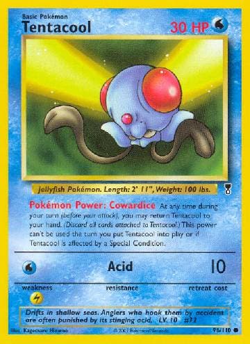 Carta Tentacool (96/110) do set Legendary Collection — Pokémon TCG | Bynx