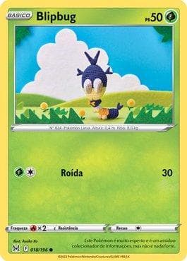 Carta Blipbug (018/196) do set Origem Perdida — Pokémon TCG | Bynx