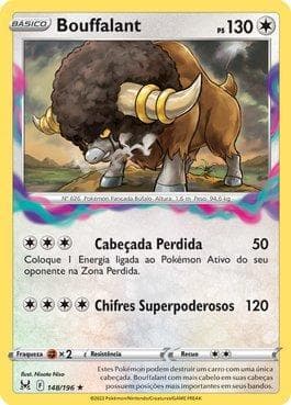 Carta Bouffalant (148/196) do set Origem Perdida — Pokémon TCG | Bynx