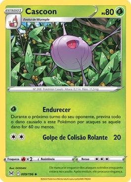 Carta Cascoon (009/196) do set Origem Perdida — Pokémon TCG | Bynx
