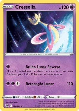 Carta Cresselia (074/196) do set Origem Perdida — Pokémon TCG | Bynx