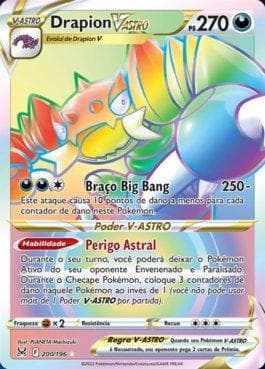 Carta Drapion-VSTAR (200/196) do set Origem Perdida — Pokémon TCG | Bynx