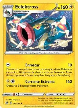 Carta Eelektross (061/196) do set Origem Perdida — Pokémon TCG | Bynx
