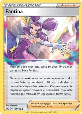 Carta Fantina (157/196) do set Origem Perdida — Pokémon TCG | Bynx
