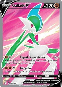 Carta Gallade-V (181/196) do set Origem Perdida — Pokémon TCG | Bynx