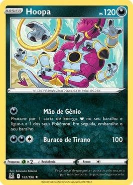 Carta Hoopa (122/196) do set Origem Perdida — Pokémon TCG | Bynx
