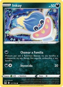Carta Inkay (121/196) do set Origem Perdida — Pokémon TCG | Bynx
