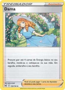 Carta Lady (159/196) do set Origem Perdida — Pokémon TCG | Bynx