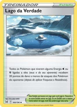 Carta Lake Acuity (160/196) do set Origem Perdida — Pokémon TCG | Bynx