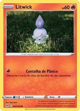 Carta Litwick (024/196) do set Origem Perdida — Pokémon TCG | Bynx