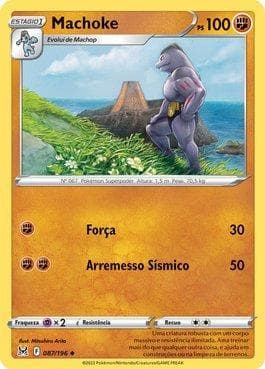 Carta Machoke (087/196) do set Origem Perdida — Pokémon TCG | Bynx