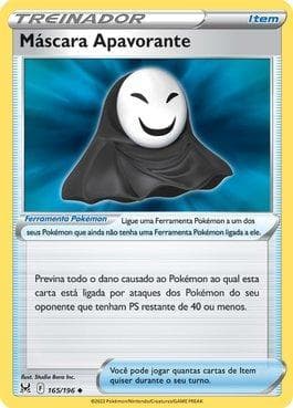 Carta Panic Mask (165/196) do set Origem Perdida — Pokémon TCG | Bynx