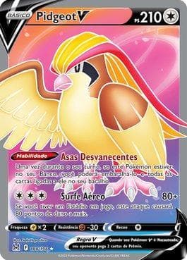 Carta Pidgeot-V (188/196) do set Origem Perdida — Pokémon TCG | Bynx