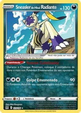 Carta Radiant Hisuian Sneasler (123/196) do set Origem Perdida — Pokémon TCG | Bynx
