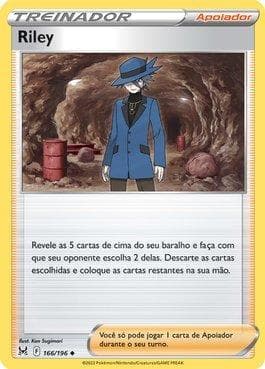 Carta Riley (166/196) do set Origem Perdida — Pokémon TCG | Bynx