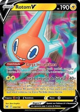 Rotom-V (058/196) — Origem Perdida