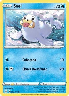 Carta Seel (033/196) do set Origem Perdida — Pokémon TCG | Bynx