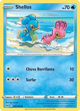 Carta Shellos (039/196) do set Origem Perdida — Pokémon TCG | Bynx