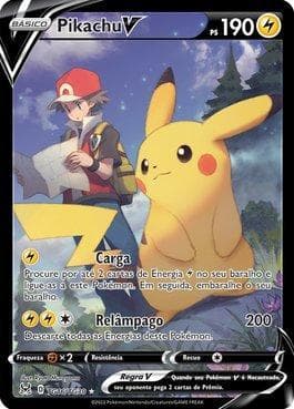 Pikachu-V (TG16/TG30) — Origem Perdida - Galeria de Treinadores
