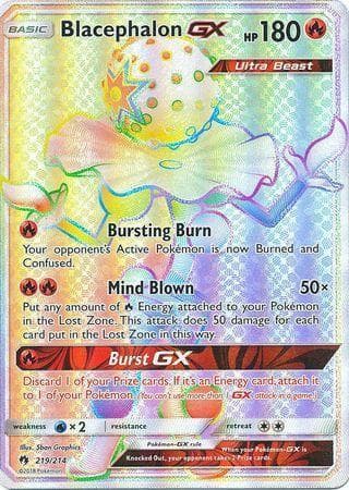 Blacephalon-GX (219/214) — Trovões Perdidos