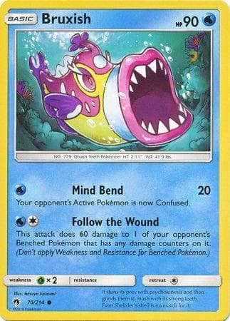 Carta Bruxish (70/214) do set Trovões Perdidos — Pokémon TCG | Bynx
