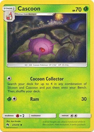 Cascoon (27/214) — Trovões Perdidos