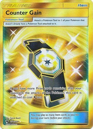 Carta Counter Gain (230/214) do set Trovões Perdidos — Pokémon TCG | Bynx