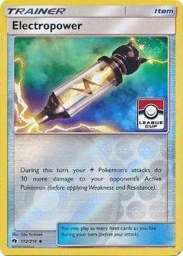 Carta Electropower - League (172b/214) do set Trovões Perdidos — Pokémon TCG | Bynx