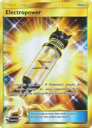 Carta Electropower (232/214) do set Trovões Perdidos — Pokémon TCG | Bynx